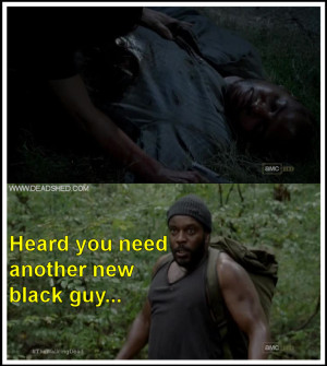 There wasn’t enough room for both Oscar and Tyreese in the same show ...