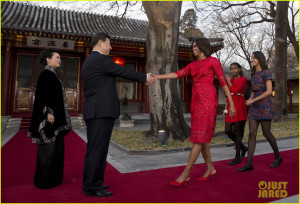 Michelle Obama Travels Around China - Three Days of Photos!