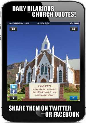 More apps related Funny Church Signs - Sayings and Quotes