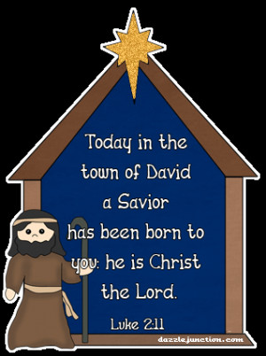 Religious Christmas Town Of David picture