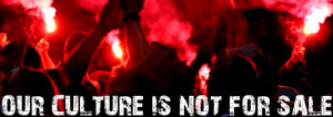 Against modern football, ultras forever!