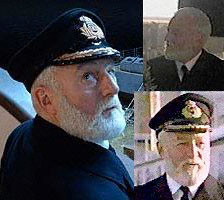 Bernard Hill plays Captain Smith in the movie Titanic