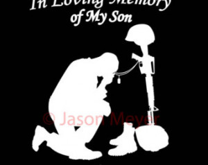 In memory of - soldier