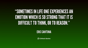 Sometimes in life one experiences an emotion which is so strong that ...