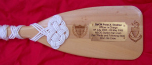 Add a special touch to your oar plaque..... Have the entire 
