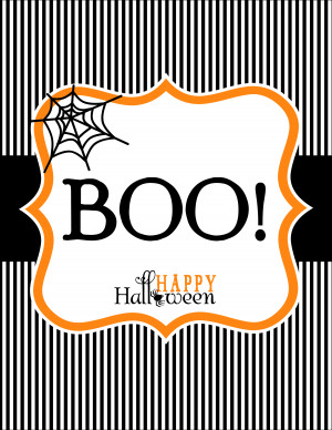Get “BOO’ing!” – Free Printable Boo Packages from Anders Ruff