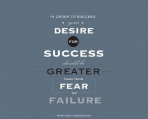 in order to succeed inspirational quote # quotes # success