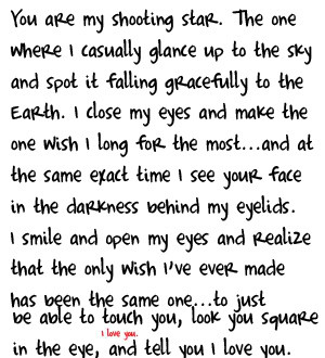 you are my shooting star photo ShootingStar.jpg