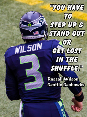 Russell Wilson Poster Seattle Seahawks Photo Quote Fan Wall Art Print ...