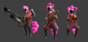 Pinkie Pie Pyro Wip by Kassgrein