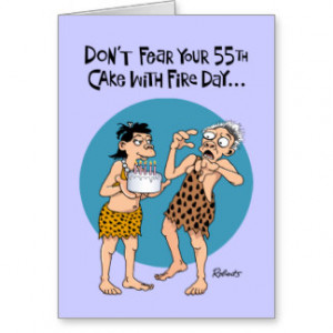 funny 55th birthday cards more