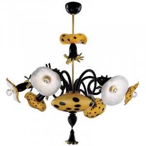 home de majo chandelier afrika pom pon k6