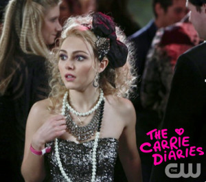 the Madonna classic closed out the April 1 episode of Carrie Diaries ...