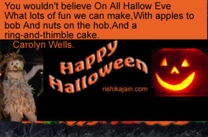 Halloween Birthday Quotes Halloween,eve, wishes,quotes