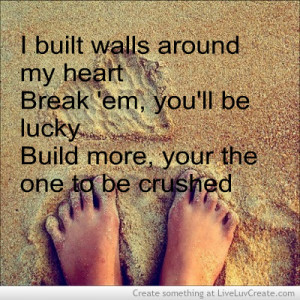 wall around my heart quotes