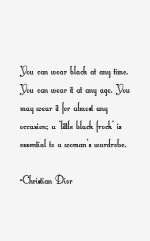 Christian Dior Quotes amp Sayings