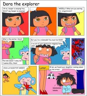 Random if u hate dora look at this picture