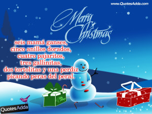 Spanish Christmas Quotes. Mother's Day Card Sayings In Spanish . View ...