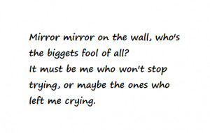 Quotes Mirror on the wall