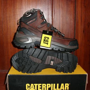 Caterpillar Shoes - Decise Hi ST Dark Brown (size 40, 41, 43)