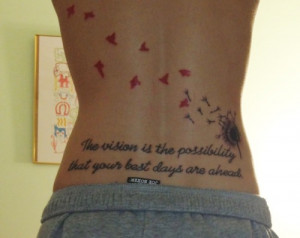 The quote is part of the vision of To Write Love on Her Arms, an…