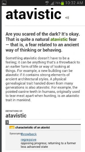 Atavistic (Sippewissett)