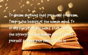 human, human nature Quotes Wallpapers - To dream anything that you ...