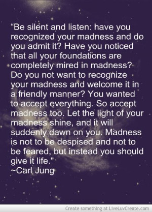 Carl Jung on madness