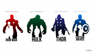 Simple Marvel Avengers HD Wallpaper