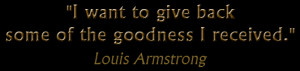 Quotes About Louis Armstrong Jazz