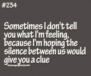teenagers. they'd probably thought that telepathy exist. this explains ...
