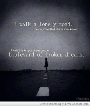 Walk A Lonely Road