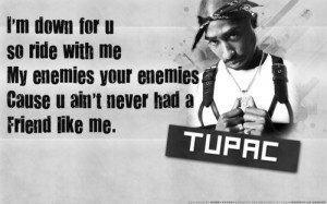 Tupac Quotes About Friends