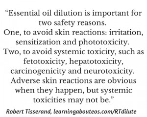 Most of the information taken from the e-report, Using Essential Oils ...