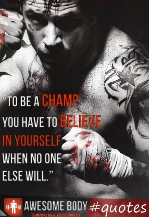 Yourself Quotes | Tom Hardy | Awesome motivation quotes | Bodybuilding ...
