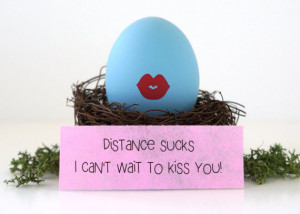 ... can't wait to kiss you. long distance relationship. i miss you card