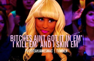 nicki minaj, quotes, ymcmb