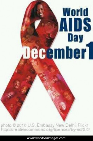 World aids day quotes