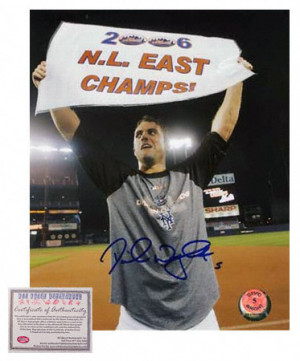 David Wright New York Mets 2006 NL East Champs Autographed 8x10 ...
