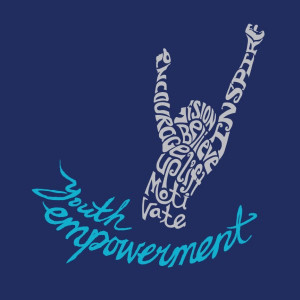 Youth Empowerment Word Art Detail