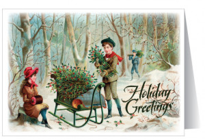 christmas cards vintage kitty christmas cards vintage christmas ...