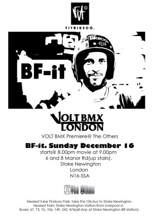 BF-IT PREMIERE IN LONDON SUNDAY 16TH DEC