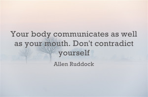 Body language quote