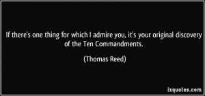 More Thomas Reed Quotes