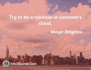 Inspirational Quote From Maya Angelou