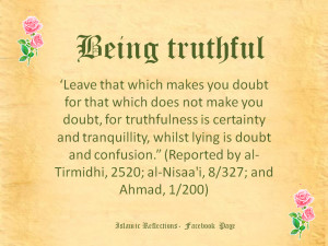 The Importance of Being Truthful