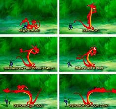 Day 6: Mushu is my favorite animal. He's HILARIOUS. He makes that ...
