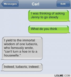 You can't turn a hoe into a housewife