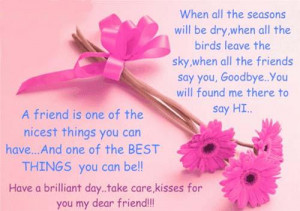 Latest 2011 Friendship Day SMS, Quotes, Poems, Greetings & Much More.