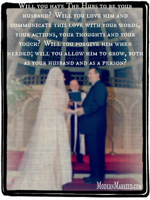 Marriage Vows and Movie Vows – Are You Living What You Promised?